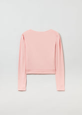 Ovs Girls Long Puffed Sleeve T-Shirt